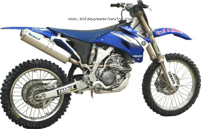 ECHAPPEMENT MOTO CROSS NINJA POT PROGUN OVALE YAMAHA 250 YZF 2006